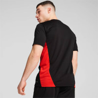 PUMA AC Milan Maillot d'Entraînement 2024-2025 Noir Rouge Doré