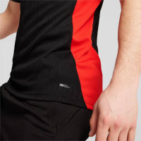 PUMA AC Milan Maillot d'Entraînement 2024-2025 Noir Rouge Doré