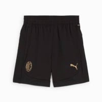 PUMA AC Milan Short d'Entraînement 2024-2025 Enfants Noir Rouge Doré