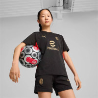 PUMA AC Milan Ensemble Training 2024-2025 Enfants Noir Rouge Doré