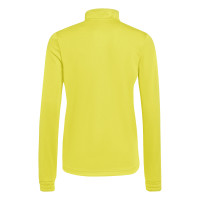 Haut d'entraînement adidas Entrada 22 1/4-Zip pour femmes, jaune et noir