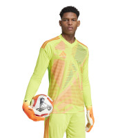 adidas Tiro 24 Competition Maillot de Gardien de But Manches Longues Jaune Orange Rose Vert