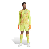 adidas Tiro 24 Competition Maillot de Gardien de But Manches Longues Jaune Orange Rose Vert