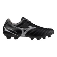 Mizuno Monarcida Neo III Select Gazon Naturel Chaussures de Foot (FG) Noir Argenté