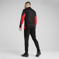 PUMA AC Milan Survêtement Full-Zip 2024-2025 Noir Rouge