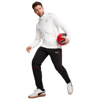 PUMA AC Milan Casuals Veste à Capuche 2024-2025 Blanc Rouge