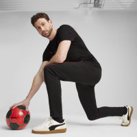 PUMA AC Milan Casuals Pantalon d'Entraînement 2024-2025 Noir Rouge