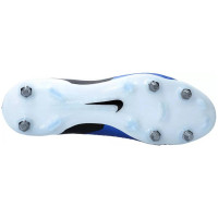 Nike Tiempo Legend 10 Elite Crampons Vissés Chaussures de Foot (SG) Pro Player Bleu Blanc Noir