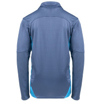 PUMA Manchester City Survêtement 1/4 Zip 2024-2025 Enfants Bleu Foncé Bleu Clair