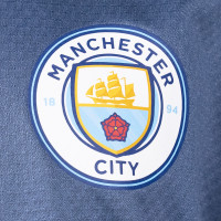 PUMA Manchester City Survêtement 1/4 Zip 2024-2025 Enfants Bleu Foncé Bleu Clair