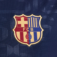 Nike FC Barcelone Pre-Match Maillot d'Entraînement 2024-2025 Femmes Bleu Foncé Doré