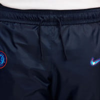 Nike Chelsea Survêtement à Capuche Woven 2024-2025 Bleu Foncé Bleu Blanc