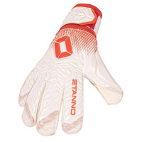 Stanno Ultimate Grip III Gants de Gardien de But Enfants Blanc Rouge