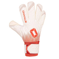 Stanno Ultimate Grip III Gants de Gardien de But Enfants Blanc Rouge