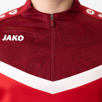 JAKO Iconic Trainingstrui 1/4-Zip Rood