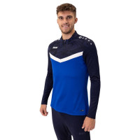 JAKO Iconic Trainingstrui 1/4-Zip Blauw