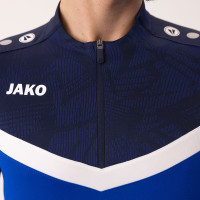 JAKO Iconic Trainingstrui 1/4-Zip Blauw