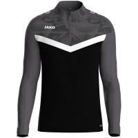 JAKO Iconic Trainingstrui 1/4-Zip Zwart