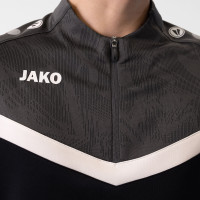 JAKO Iconic Trainingstrui 1/4-Zip Zwart