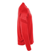 Haut d'entraînement Stanno Bolt 1/4-Zip pour enfant, rouge