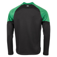 Haut d'entraînement Stanno Bolt 1/4-Zip pour enfants, noir et vert