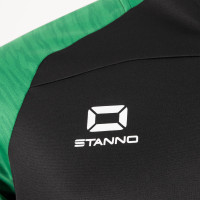 Haut d'entraînement Stanno Bolt 1/4-Zip pour enfants, noir et vert