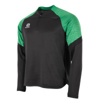 Haut d'entraînement Stanno Bolt 1/4-Zip noir vert