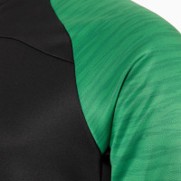 Stanno Bolt Trainingstrui 1/4-Zip Zwart Groen