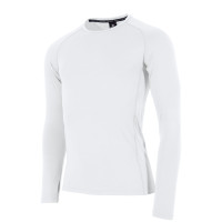 Sous-maillot à manches longues Stanno Core pour enfants, blanc