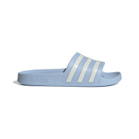 Claquettes adidas Adilette Aqua bleu clair et blanc