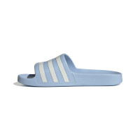 Claquettes adidas Adilette Aqua bleu clair et blanc