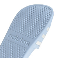 Claquettes adidas Adilette Aqua bleu clair et blanc