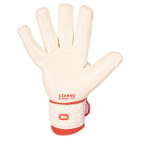 Stanno Ultimate Grip IV Gants de Gardien de But Blanc Rouge