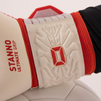 Stanno Ultimate Grip IV Gants de Gardien de But Blanc Rouge