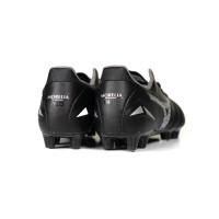 Mizuno Morelia Neo IV Pro Gazon Naturel Chaussures de Foot (FG) Noir Argenté