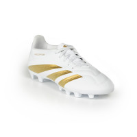 adidas Predator Club Gazon Naturel Gazon Artificiel Chaussures de Foot (FxG) Enfants Blanc Doré