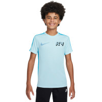 Nike Kylian Mbappé Academy Trainingsshirt Kids Lichtblauw Blauw