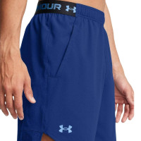 Under Armour Vanish Trainingsbroekje Woven Blauw Zwart Lichtblauw