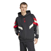 adidas Manchester United Originals Sweat à Capuche 2024-2025 Noir Rouge