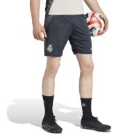 adidas Real Madrid Short d'Entraînement Europe 2024-2025 Gris Foncé Brun Blanc