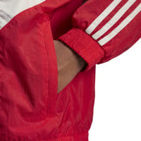 adidas Bayern München Originals Trainingsjack 2024-2025 Rood Beige