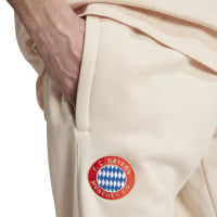 adidas Bayern München Originals Trainingsbroek 2024-2025 Beige Rood