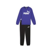 PUMA No.1 Logo Survêtement Sweat Fleece Enfants Mauve Noir Blanc