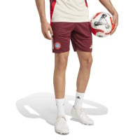 adidas Bayern München Trainingsbroekje Europees 2024-2025 Bordeauxrood Rood Wit