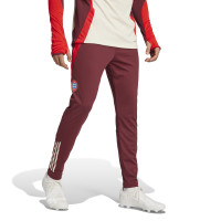 adidas Bayern München Trainingspak 1/4-Zip Europees 2024-2025 Wit Bordeauxrood Rood