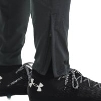 Survêtement Under Armour Challenger à 1/4 fermeture éclair gris foncé et blanc