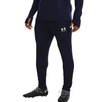 Survêtement Under Armour Challenger à 1/4 fermeture éclair bleu foncé et blanc