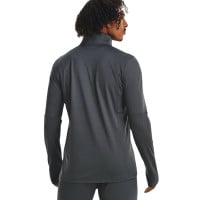 Survêtement Under Armour Challenger à 1/4 fermeture éclair gris foncé et blanc