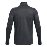 Survêtement Under Armour Challenger à 1/4 fermeture éclair gris foncé et blanc