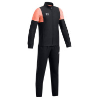 Under Armour Challenger Trainingspak Full-Zip Kids Zwart Oranje